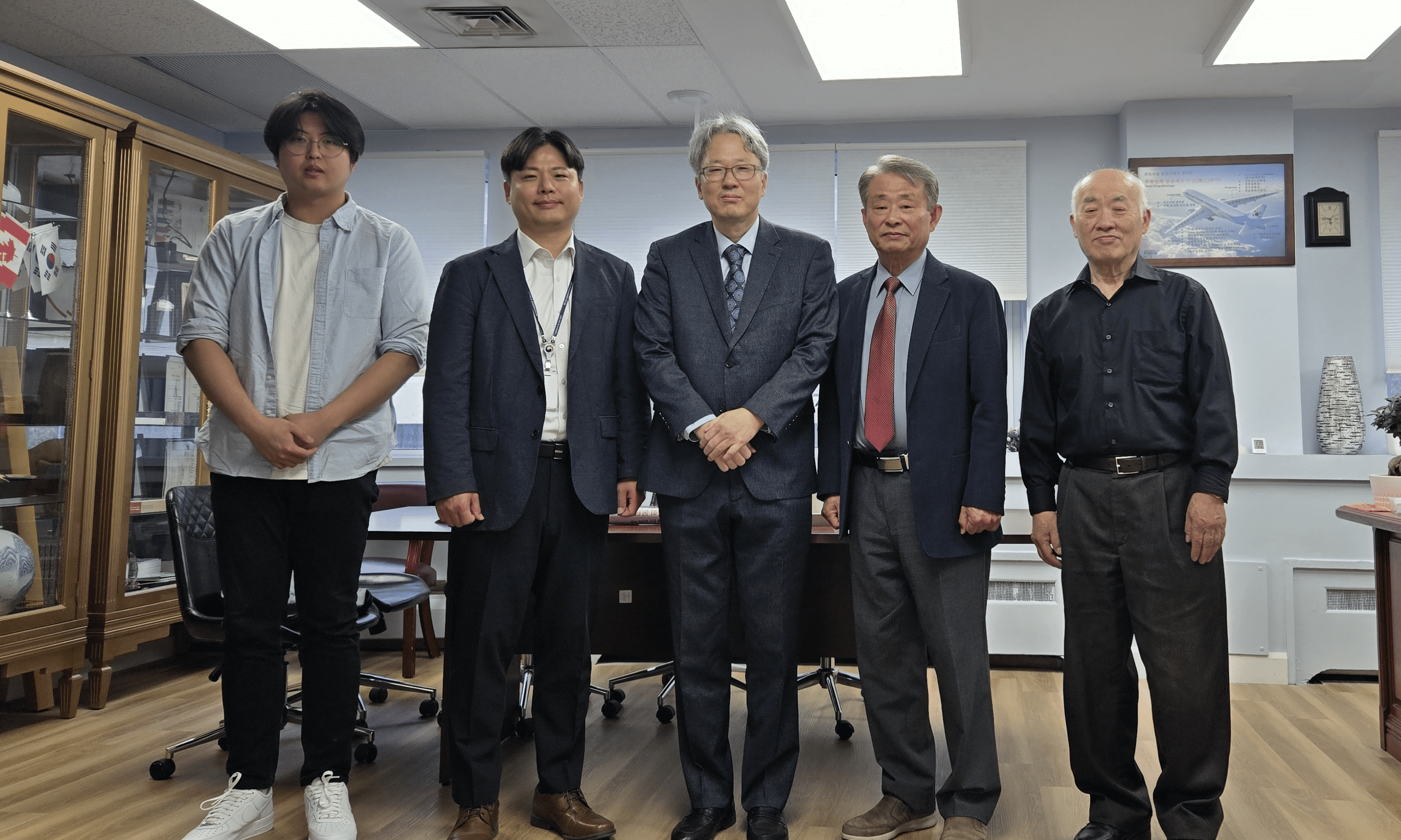 신송범 총영사, 몬트리올한인회 방문(5.29)
